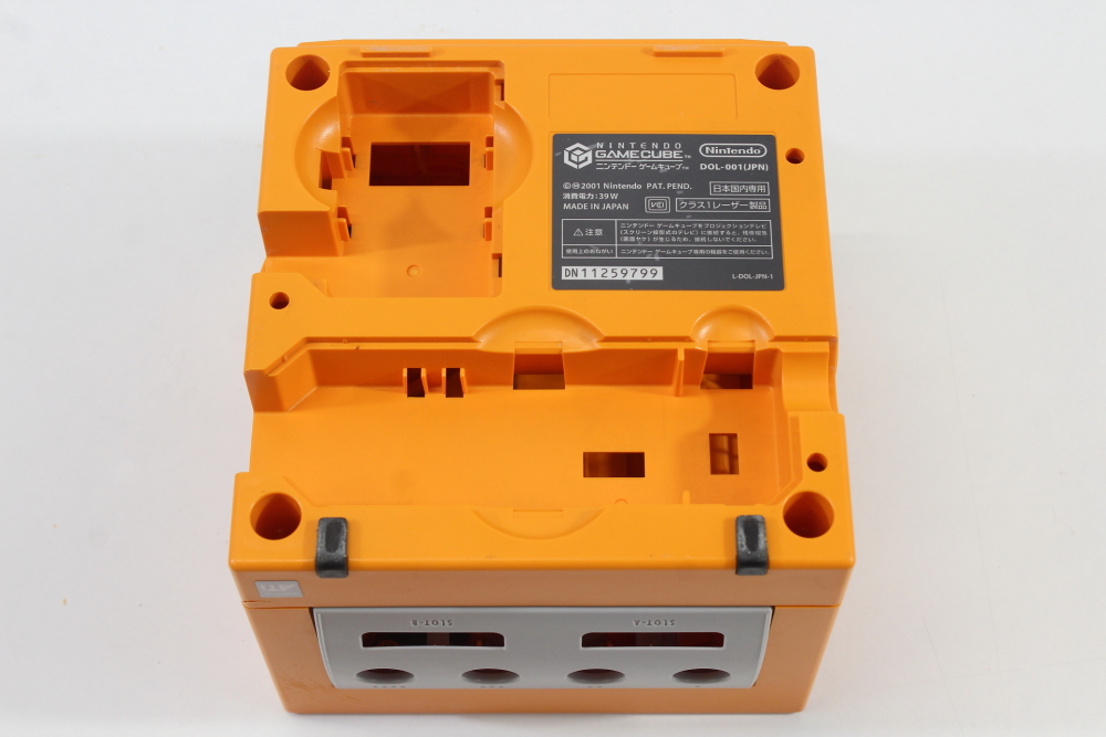Nintendo GameCube OEM Replacement Shell Only Spice Orange DOL-001 (For Parts or Repair) Nintendo GameCube GC
