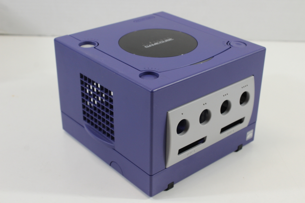 Nintendo GameCube OEM Replacement Shell Only Indigo Purple DOL-001 (For Parts or Repair) Nintendo GameCube GC