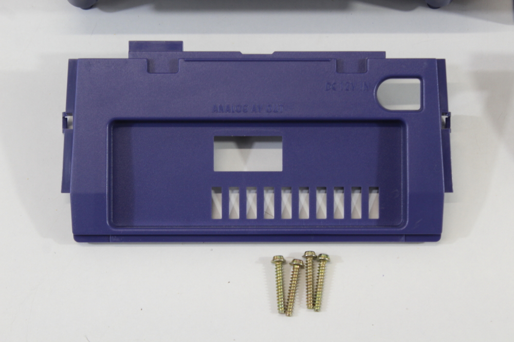 Nintendo GameCube OEM Replacement Shell Only Indigo Purple DOL-001 (For Parts or Repair) Nintendo GameCube GC