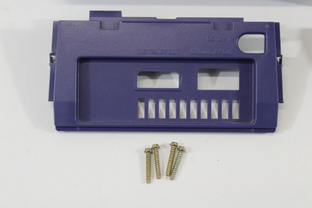 Nintendo GameCube OEM Replacement Shell Only Indigo Purple DOL-001 (For Parts or Repair) Nintendo GameCube GC
