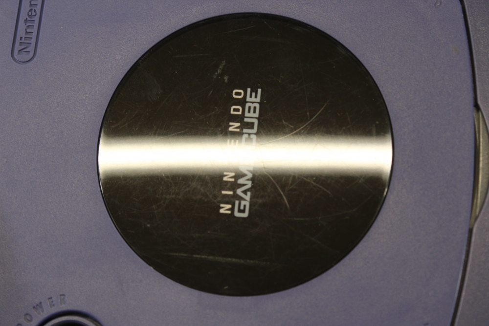 Nintendo GameCube OEM Replacement Shell Only Indigo Purple DOL-001 (For Parts or Repair) Nintendo GameCube GC