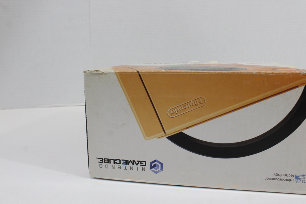 Japanese Nintendo GameCube Console Spice Orange Original Retail Box W/ Cardboard Inserts (B) Nintendo GameCube GC