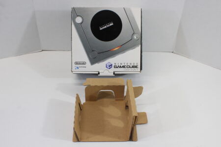 Japanese Nintendo GameCube Console Platinum Silver Original Retail Box W/ Cardboard Inserts (B) Nintendo GameCube GC