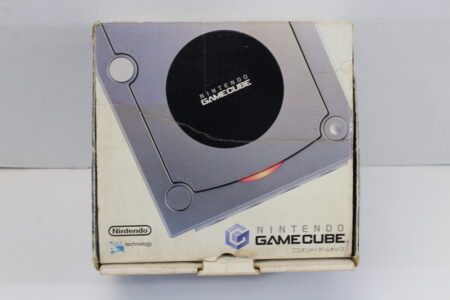 Japanese Nintendo GameCube Console Platinum Silver Original Retail Box (B) Nintendo GameCube GC