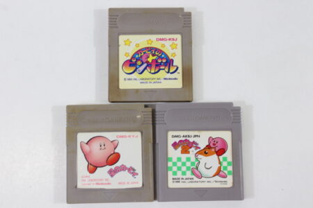Lot of 3 Kirby's Dream Land (B) Nintendo GameBoy GB