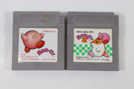 Lot of 2 Kirby's Dream Land (B) Nintendo GameBoy GB