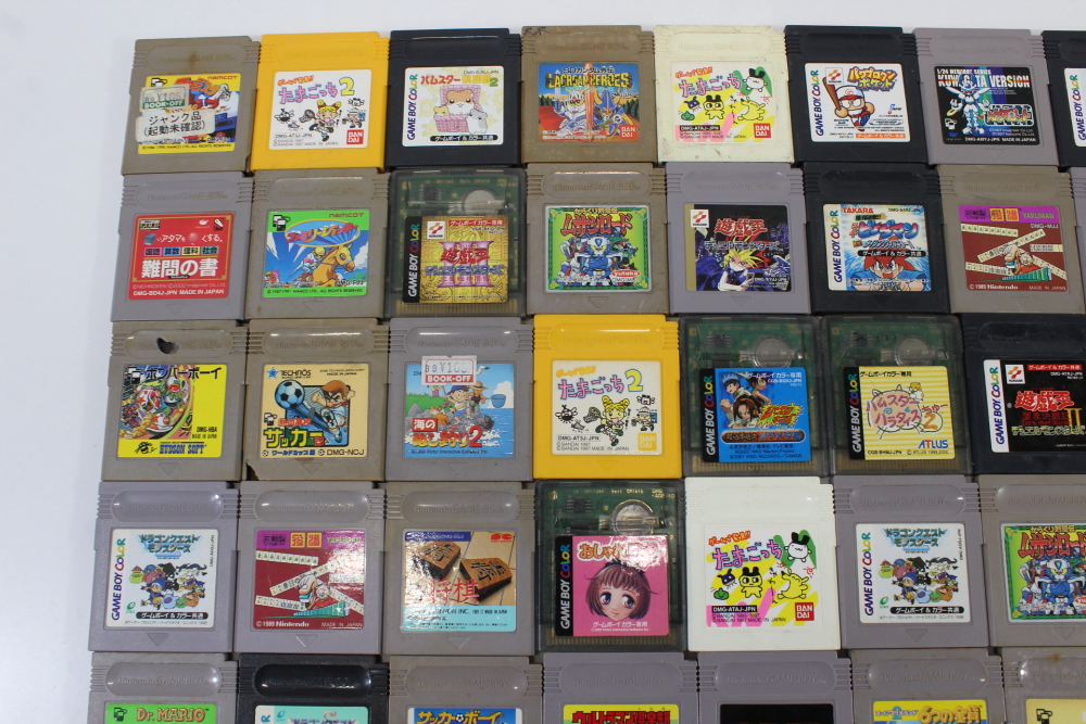 Wholesale Lot of 59 Japanese GameBoy and GB Color games GB (B)