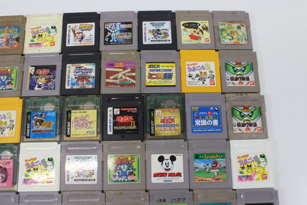 Wholesale Lot of 59 Japanese GameBoy and GB Color games GB (B)
