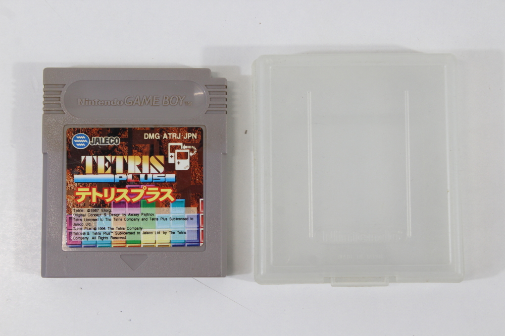 TETRIS Plus W/ Case (B) Nintendo GameBoy GB