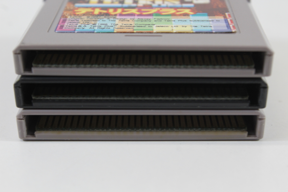 Lot of 3 Tetris Bundle (B) Nintendo GameBoy GB