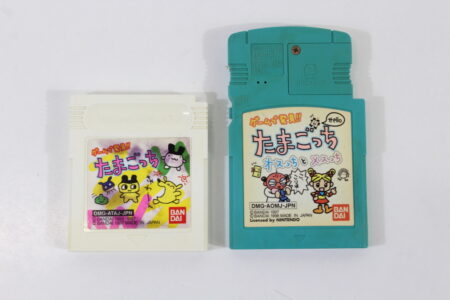 Lot of 2 Tamagotchi Game de Hakken!! 1 + Osucchi to Mesucchi (B) Nintendo GameBoy GB