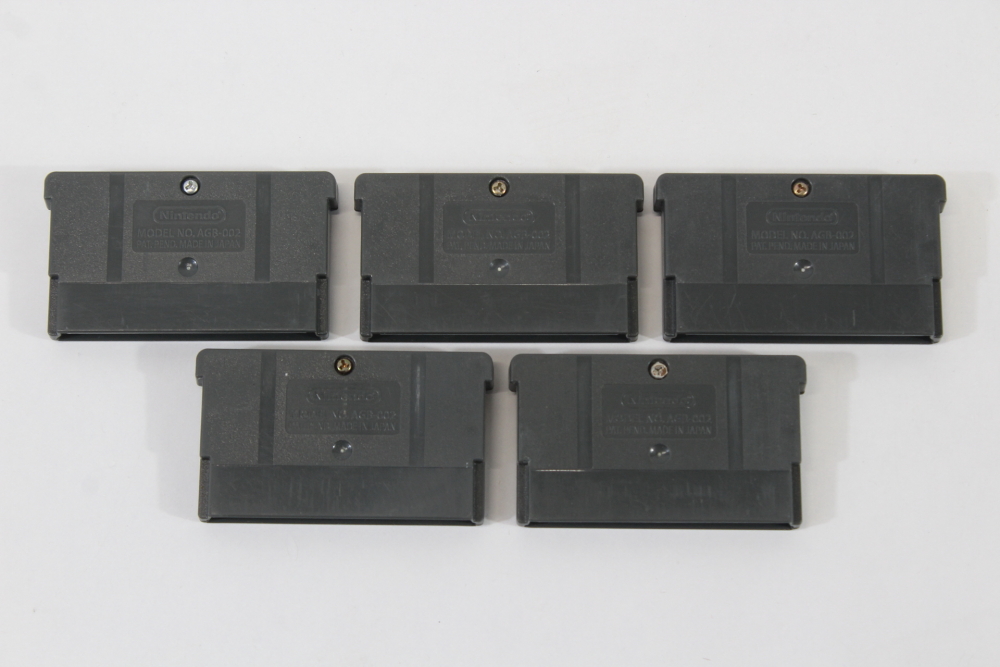 Lot of 5 YU-GI-OH Dungeon Dice Monsters (B) Nintendo Gameboy Advance GB