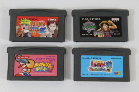 Lot of 4 Naruto Saikyou Ninja Daikeshuu 2 (B) Nintendo Gameboy Advance GB