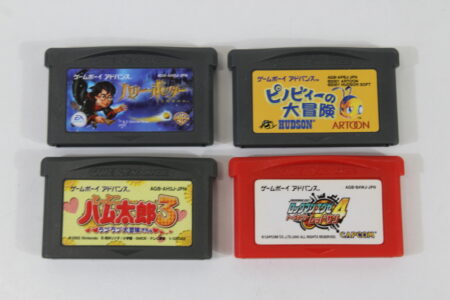 Lot of 4 Harry Potter and the Philosopher's Stone (B) Nintendo Gameboy Advance GB