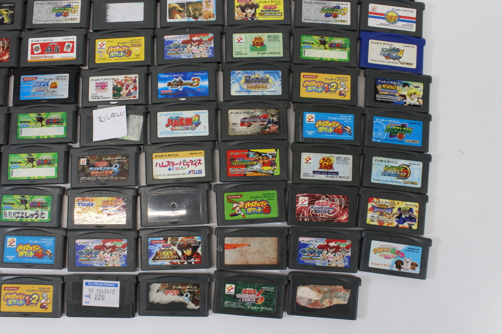 Wholesale Lot of 86 Japanese GameBoy Advance games GBA (B)