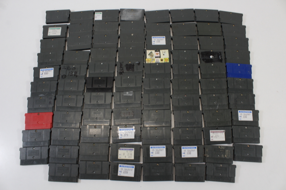 Wholesale Lot of 86 Japanese GameBoy Advance games GBA (B)