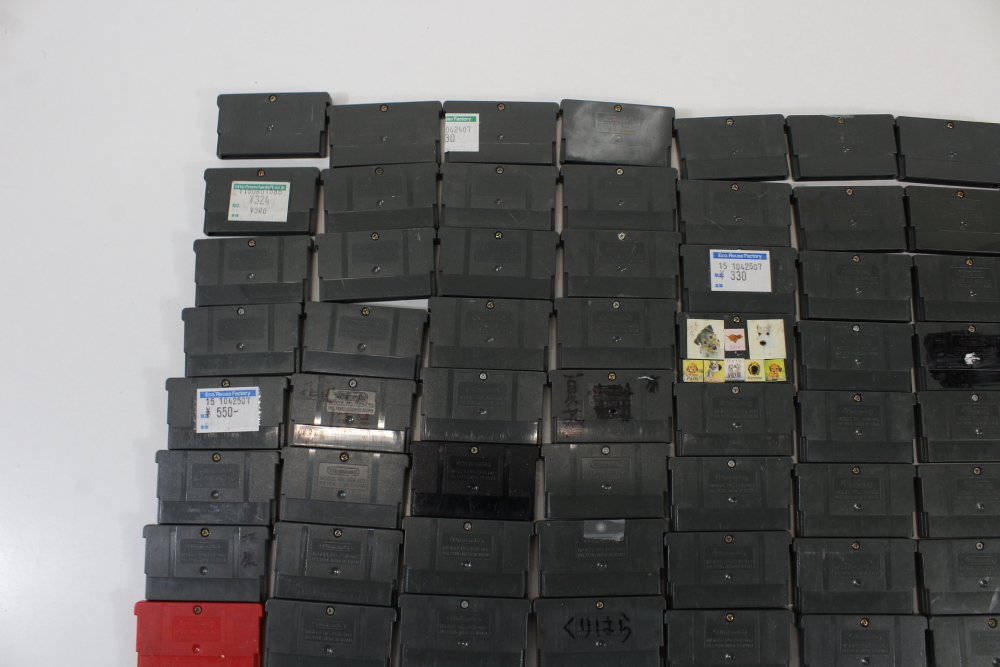 Wholesale Lot of 86 Japanese GameBoy Advance games GBA (B)