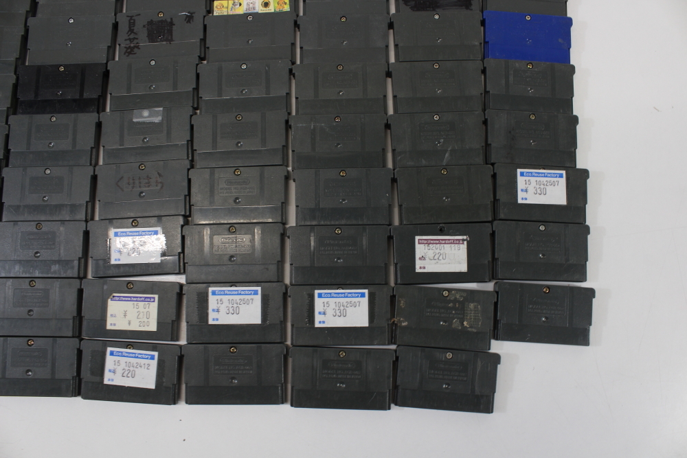 Wholesale Lot of 86 Japanese GameBoy Advance games GBA (B)