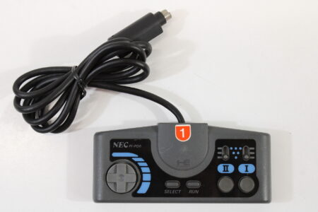 PC Engine PI-PD6 Black Blue Turbo Controller (B) NEC PCE