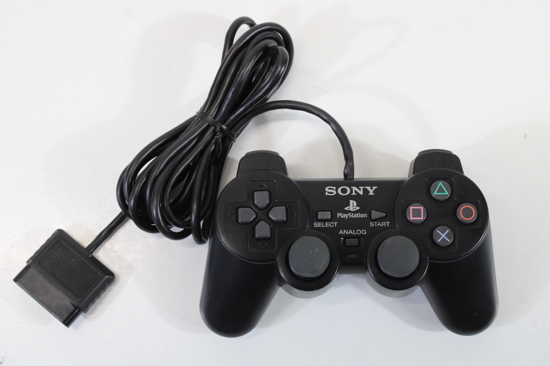 Official Dualshock 2 Midnight Black Controller SCPH-10010 OEM (B) SONY PlayStation 2 PS2