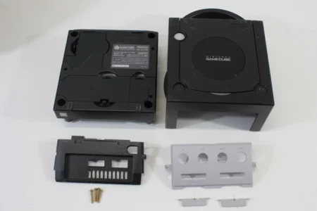 Nintendo GameCube Console OEM Replacement Shell Only Jet Black DOL-001 (For Parts or Repair) Nintendo GameCube GC