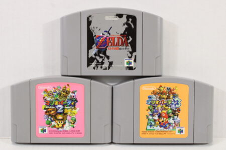 Lot of 3 Legend of Zelda Ocarina of Time Mario Party 2 & 3 (B) Nintendo 64 N64