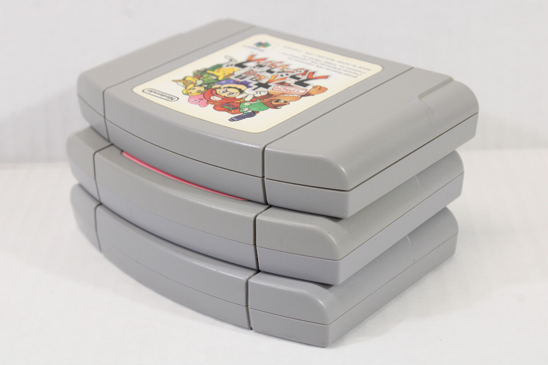 Lot of 3 Super Smash Bros Mario Party 2 & 3 (B) Nintendo 64 N64