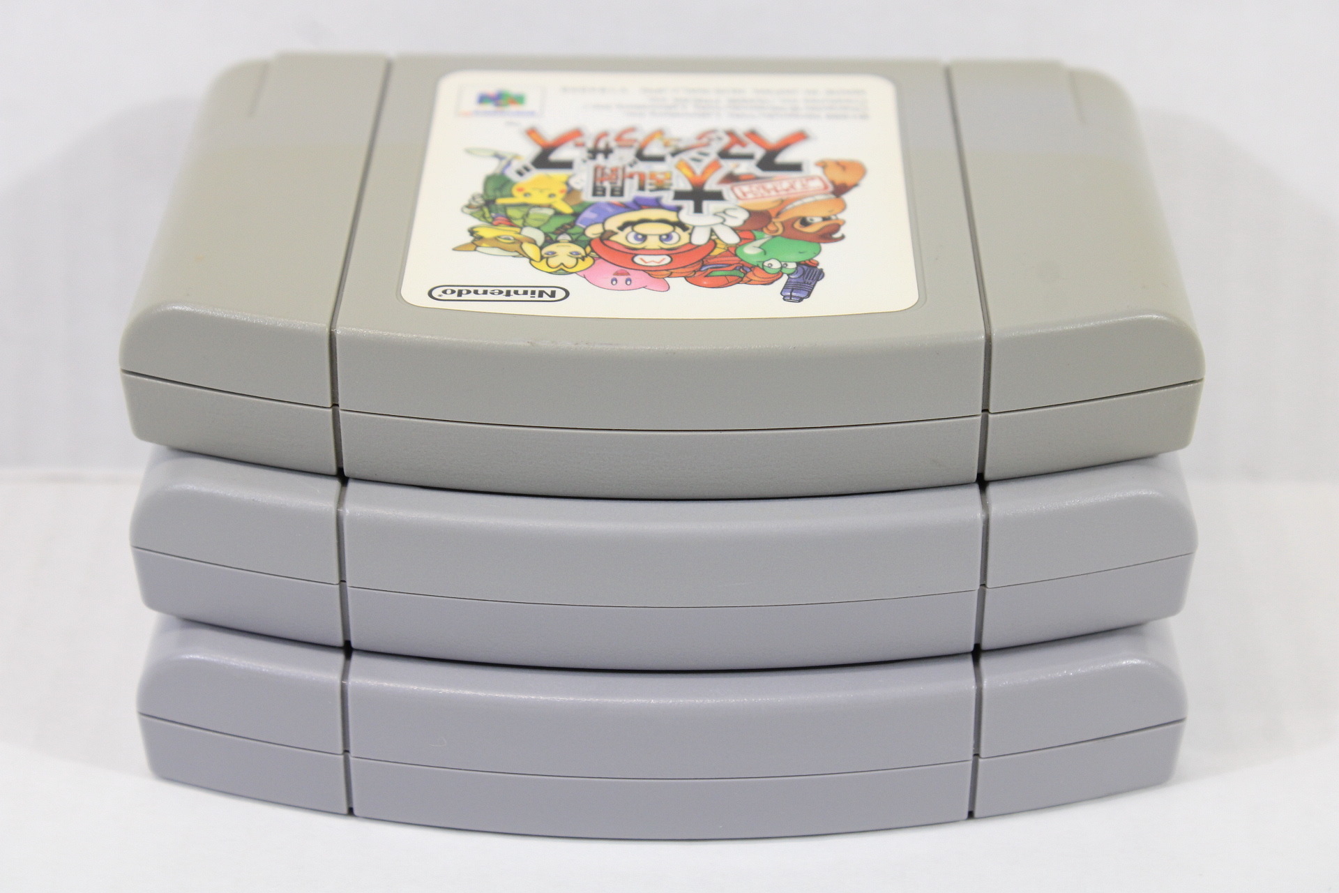 Lot of 3 Super Smash Bros Mario Party 2 J. League 1999 (B) Nintendo 64 N64