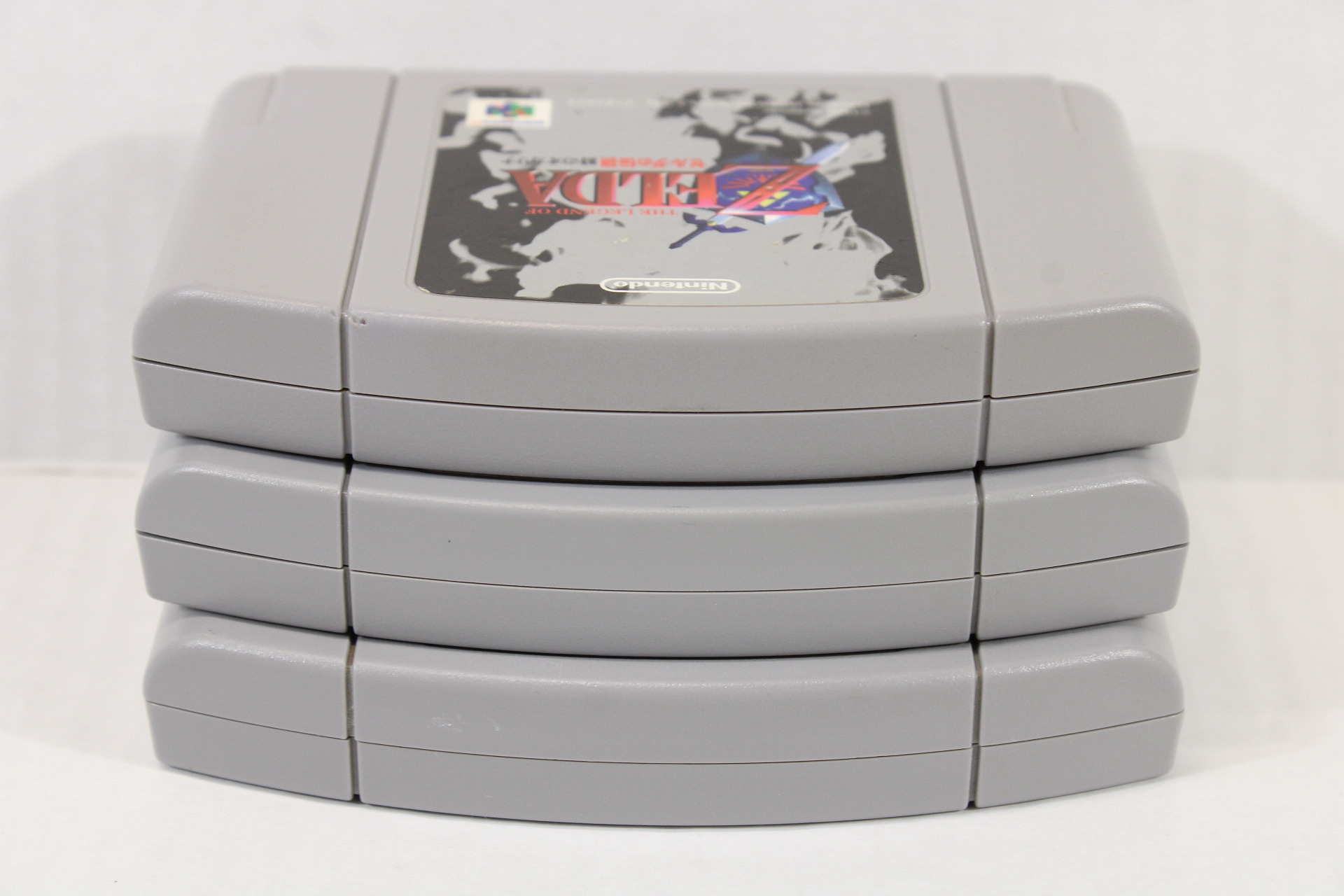 Lot of 3 Legend of Zelda Ocarina of Time Mario Party 2 Fuurai no Shiren 2 Mystery Dungeon (B) Nintendo 64 N64
