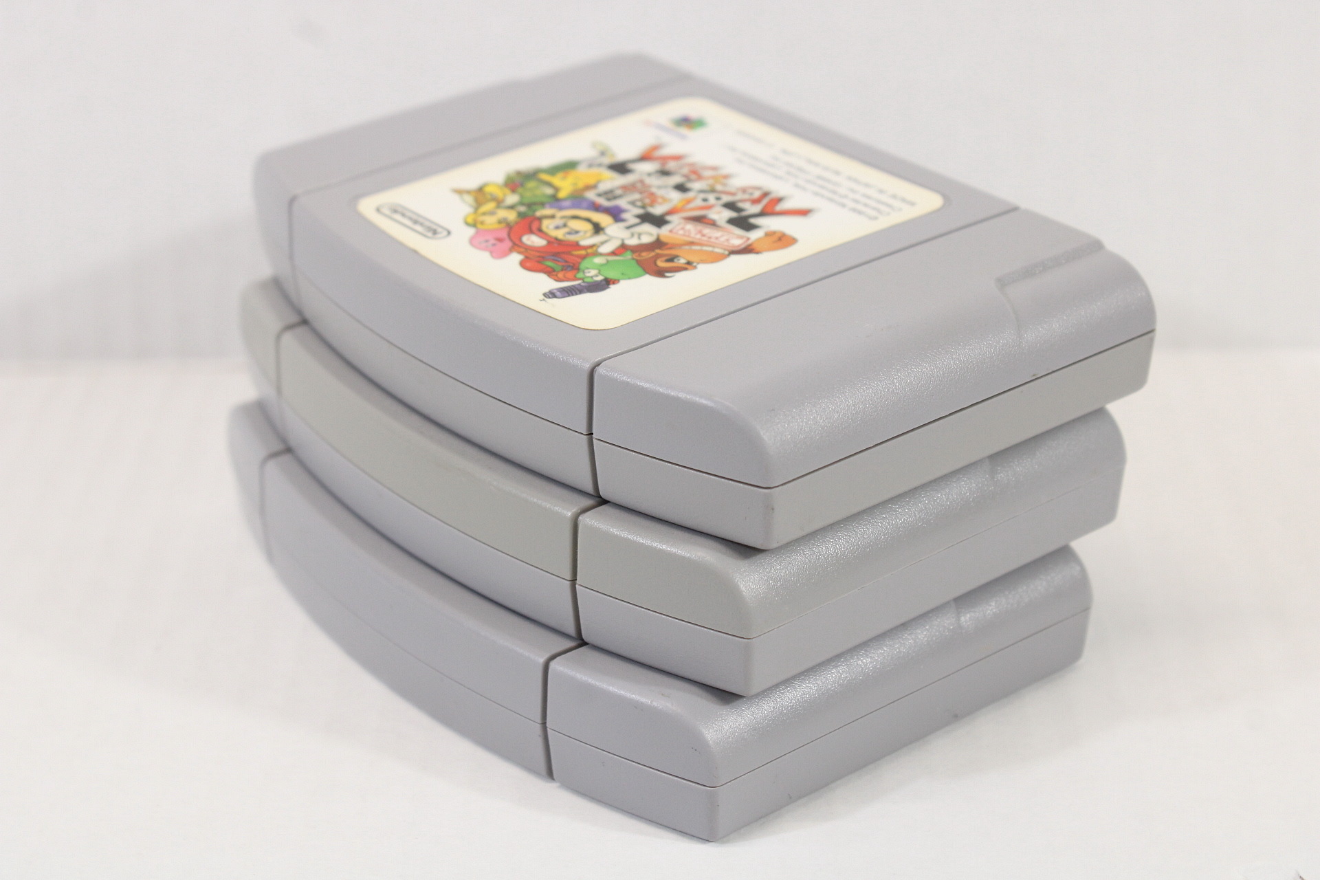 Lot of 3 Super Smash Bros Mario Party 2 Famista 64 Family Stadium (B) Nintendo 64 N64