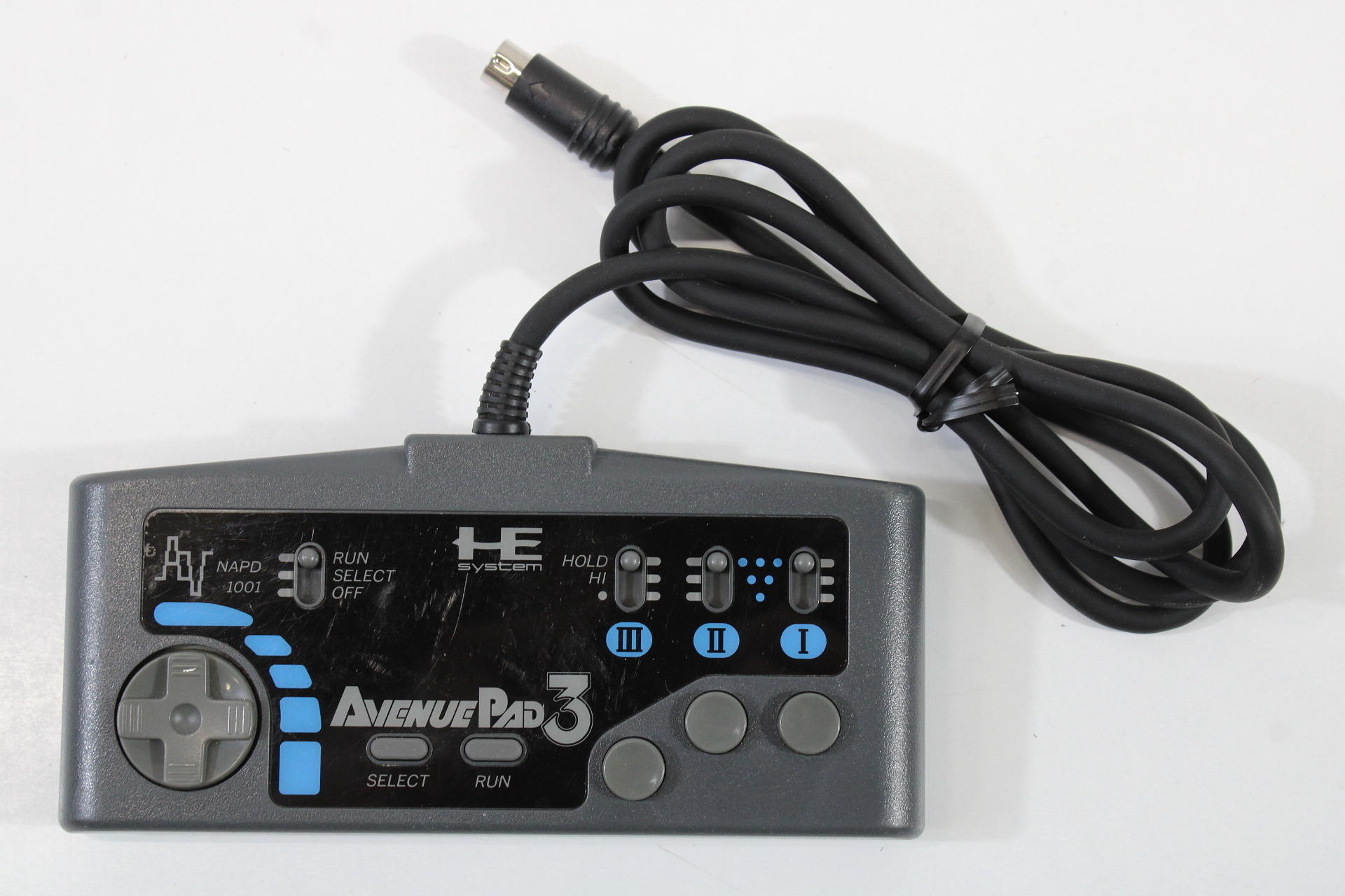 NEC PC Engine NAPD-1001 Avenue Pad 3 Turbo Controller (B)
