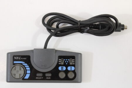 PC Engine PI-PD6 Black Blue Turbo Controller (B) NEC PCE
