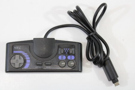 PC Engine Black Purple Turbo Controller (B) NEC PCE
