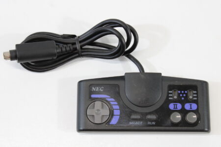 PC Engine Black Purple Turbo Controller (B) NEC PCE