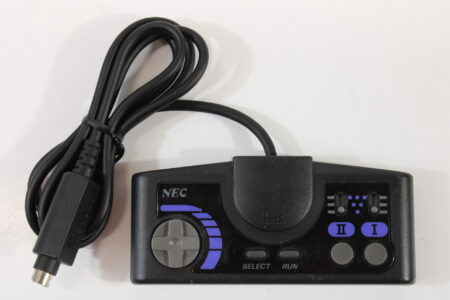 PC Engine Black Purple Turbo Controller (B) NEC PCE