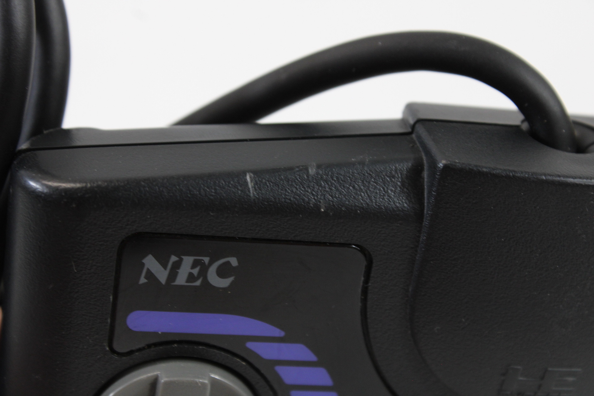 PC Engine Black Purple Turbo Controller (B) NEC PCE