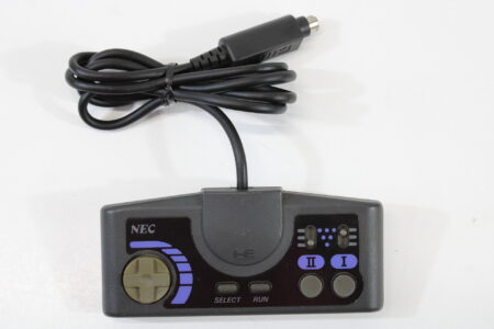 PC Engine Black Purple Turbo Controller (D Cigarette Odor) NEC PCE