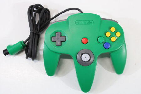 Official Nintendo 64 Controller Green 9/10 Tight Stick (B) Nintendo 64 N64