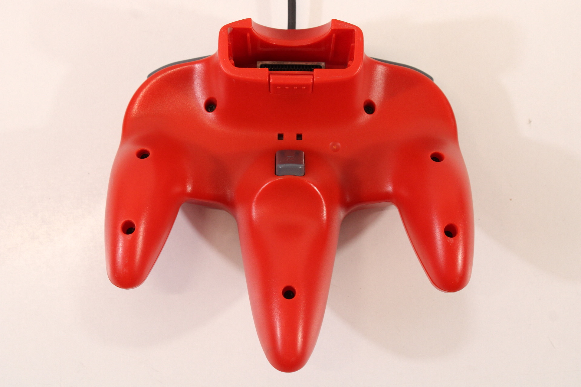 Official Nintendo 64 Controller Red 9/10 Tight Stick N64 (C Crack in Shell)