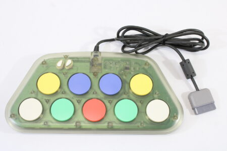 Official Konami Pop'n Music Pad Controller RU014 Clear (B) Playstation 1 & 2 PS1 PS2