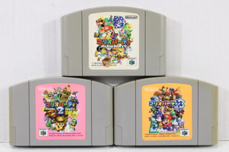 Lot of 3 Mario Party 1 2 3 (C) Nintendo 64 N64