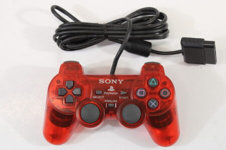 Official Dualshock 2 Crimson Red Controller SCPH-10010 OEM (B) SONY PlayStation 2 PS2