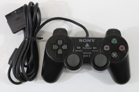 Official Dualshock 2 Black Controller Pad SCPH-10010 OEM (B) SONY PlayStation 2 PS2