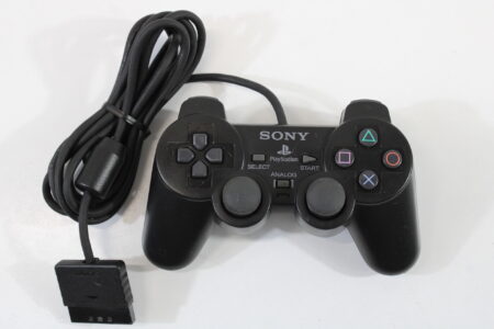 Official Dualshock 2 Black Controller Pad SCPH-10010 OEM (B) SONY PlayStation 2 PS2