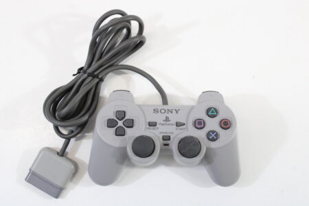 Official Sony PlayStation Dualshock Controller Pad Gray SCPH-1200 OEM (B)
