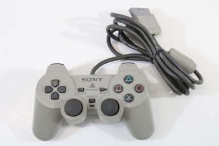 Official Sony PlayStation Dualshock Controller Pad Gray SCPH-1200 OEM (B)