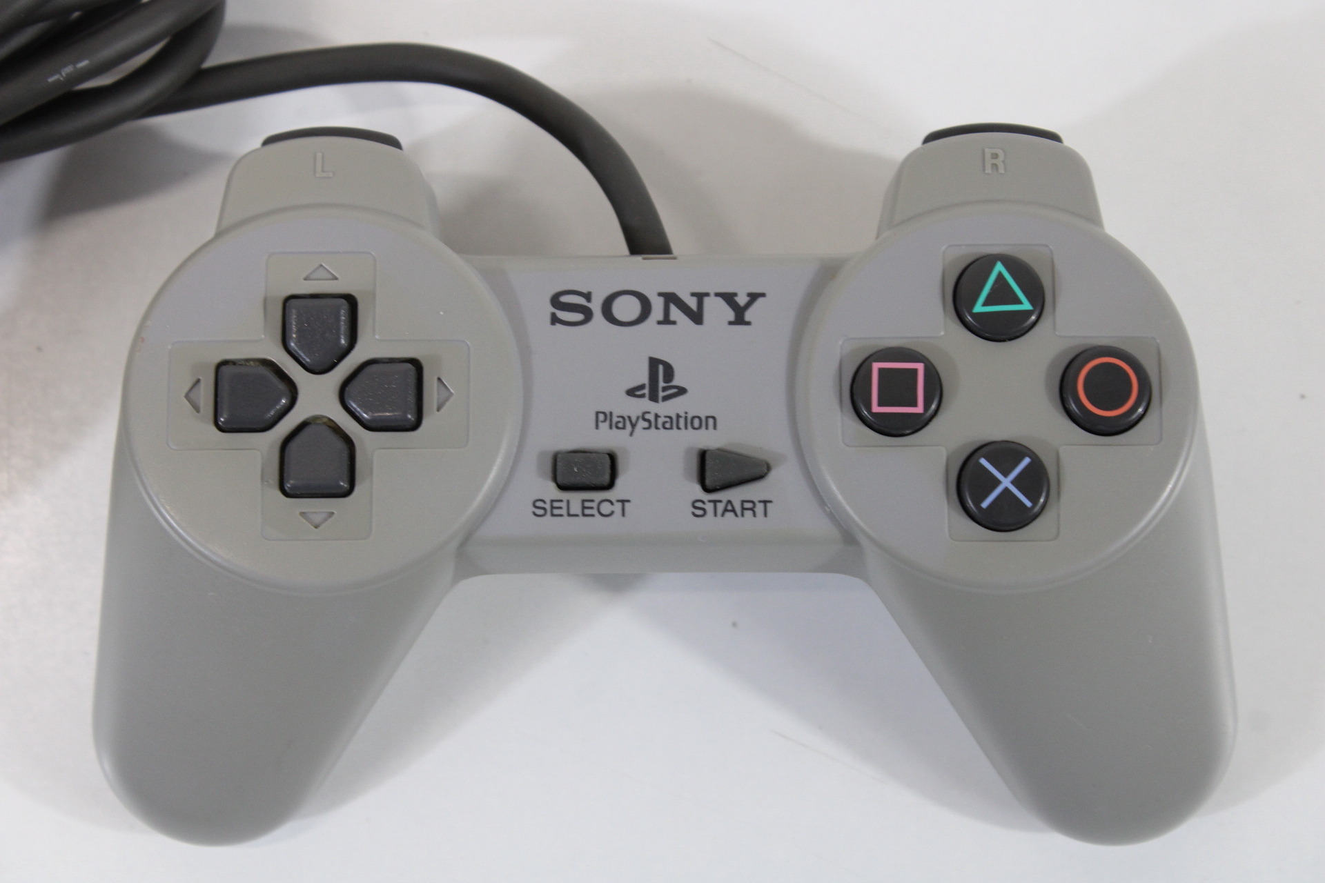 Official Sony PlayStation Controller Pad Gray SCPH-1010 OEM (B)