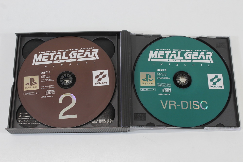 Metal Gear Solid Integral CIB (B) SONY PlayStation 1 PS1