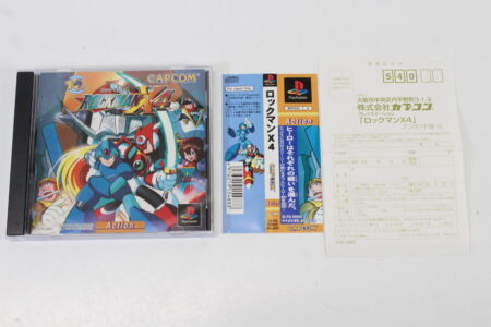 Rockman X4 Mega Man CIB (B) SONY PlayStation 1 PS1