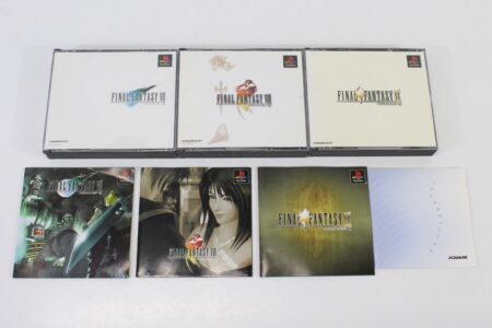 Lot of 3 Final Fantasy 7 8 9 VII VIII IX (B) SONY PlayStation 1 PS1